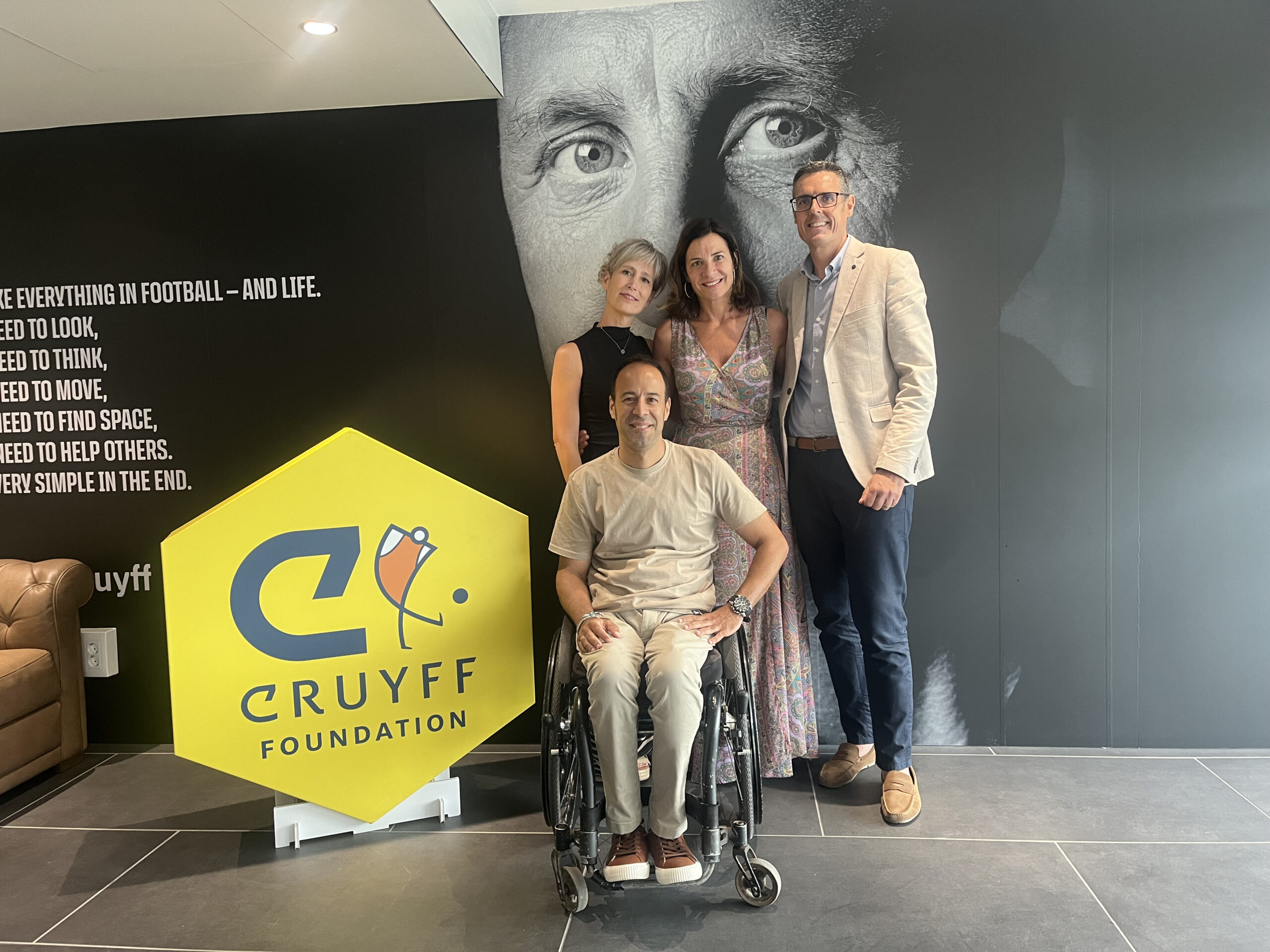 Firma acord Fundació Cruyff